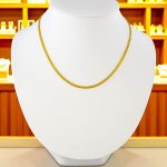 Halskette aus 14-karätigem Gold, Biscmarck, 45 cm