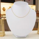 Halskette aus 14-karätigem Gold, Biscmarck, 45 cm