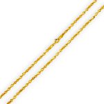 Halskette aus 14-karätigem Gold, Biscmarck, 45 cm