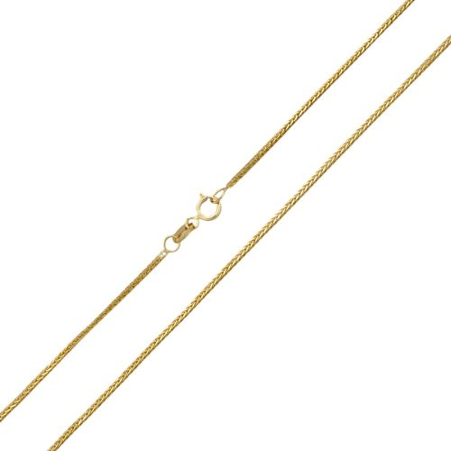 Halskette aus 14-karätigem Gold, Singapur, 45 cm