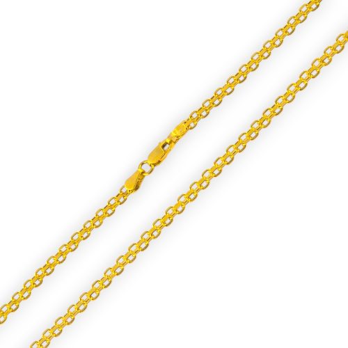 Halskette aus 14-karätigem Gold, Biscmarck, 45 cm