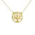 14k Goldkette mit Lebensbaum-Anhänger