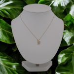 14k Goldkette mit Katzenanhänger