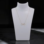 14k Goldkette mit Unendlichkeit-Anhänger