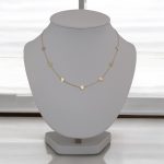 14k Goldkette mit 7 Münzanhängern