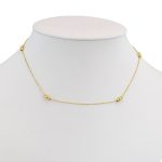 14k Goldkette mit integriertem Kreuz