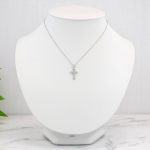 14k Goldkette mit integriertem Kreuz