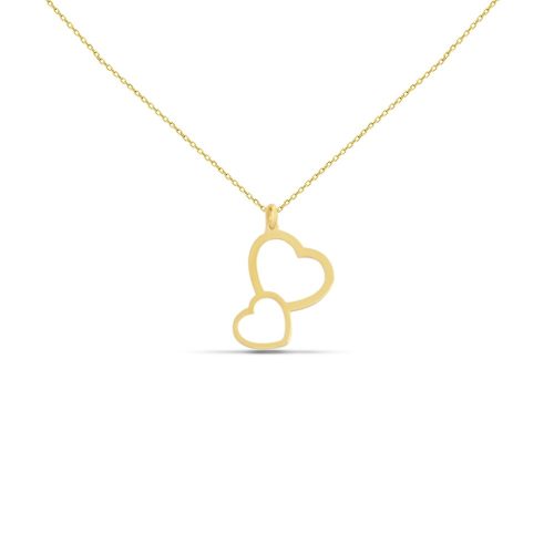 14k Goldkette mit integriertem Kreuz