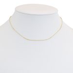 14k Goldkette mit integriertem Kreuz