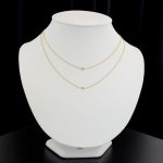 14k Goldkette mit integriertem Kreuz