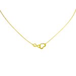 14k Goldkette mit integriertem Kreuz