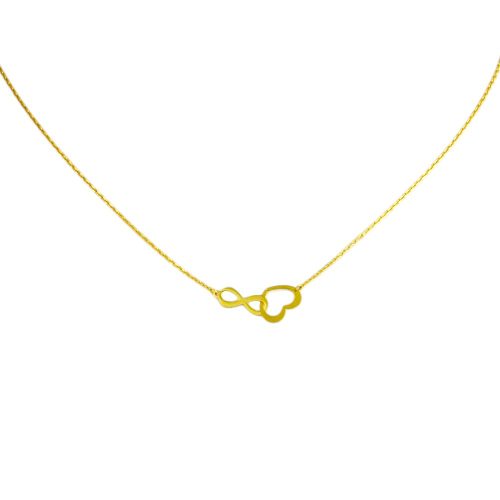 14k Goldkette mit integriertem Kreuz