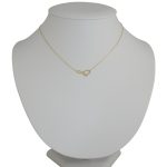 14k Goldkette mit integriertem Kreuz