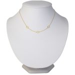 14k Goldkette mit integriertem Kreuz