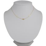 14k Goldkette mit integriertem Kreuz