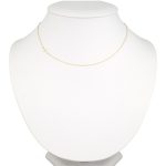 14k Goldkette mit integriertem Kreuz