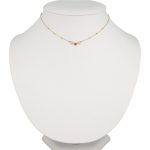 14k Goldkette mit integriertem Kreuz