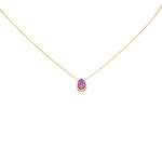 14k Goldkette mit integriertem Kreuz