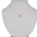 14k Goldkette mit integriertem Kreuz