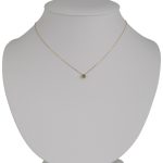 14k Goldkette mit integriertem Kreuz