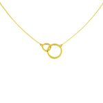 14k Goldkette mit integriertem Kreuz