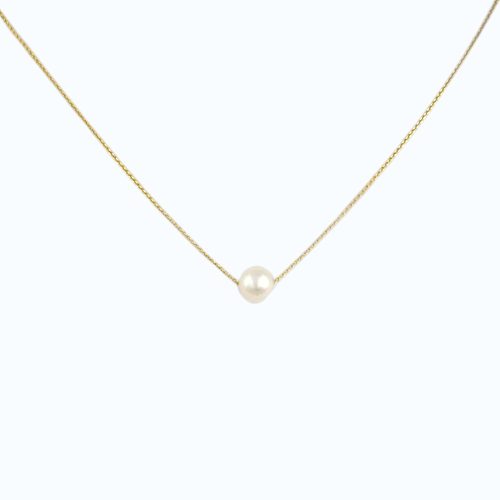 14k Goldkette mit integriertem Kreuz