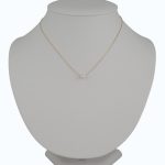 14k Goldkette mit integriertem Kreuz