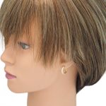 Creolen aus 14-karätigem Gold, verziert mit funkelnden Kristallen