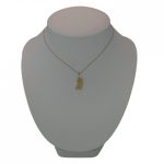 Anhänger aus 14-karätigem Gold, Katze