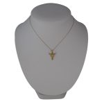 Anhänger aus 14-karätigem Gold, Stierkopf