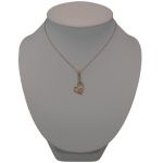 Anhänger aus 14-karätigem Gold, endlose Liebe