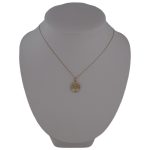 Anhänger aus 14-karätigem Gold, Baum des Lebens, mit Kristallen