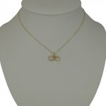 Anhänger aus 14-karätigem Gold, Unendlichkeit