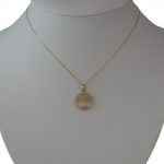 Anhänger aus 14-karätigem Gold, Baum des Lebens