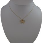 Schmetterlingsanhänger aus 14-karätigem Gold