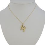 Anhänger aus 14-karätigem Gold, Pferd