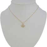 Anhänger aus 14-karätigem Gold, Schneeauge