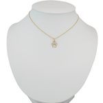 Anhänger aus 14-karätigem Gold, Pfote