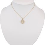 Anhänger aus 14-karätigem Gold, Baum des Lebens