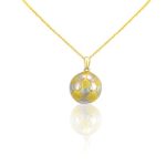 14k Gold Anhänger, Fußball