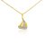 14k Gold-Anhänger, Segelboot