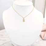 14k Gold-Anhänger, Segelboot