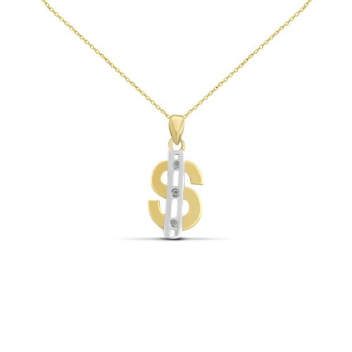14k Gold-Anhänger, Segelboot