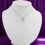 14k Gold-Anhänger, Segelboot