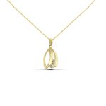 14k Gold-Anhänger, Segelboot