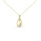14k Gold-Anhänger, Segelboot