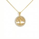 14k Gold-Anhänger, Segelboot