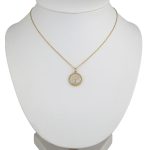 14k Gold-Anhänger, Segelboot