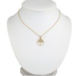 14k Gold-Anhänger, Segelboot