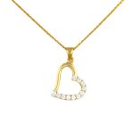 14k Gold-Anhänger, Segelboot